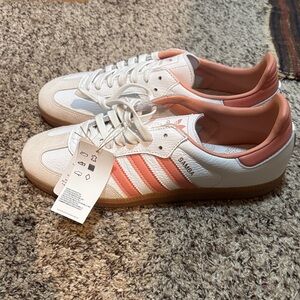adidas Samba Women's Sneakers White & Pink